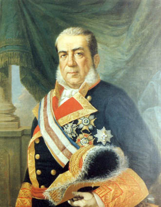 Luis Hernández Pinzón y Álvarez. XXVIII Capitán General de la Real Armada. Cortesía del Museo Naval. Madrid.